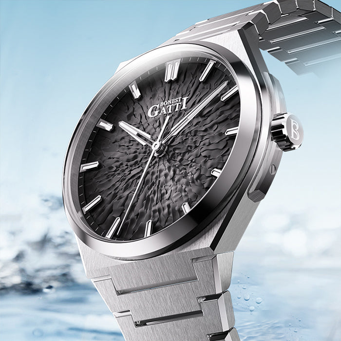 Bonest Gatti BG8013-S1 Black Classic Series Automatic Watch