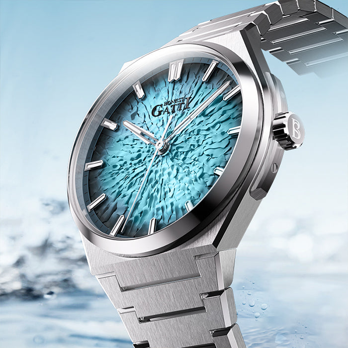 Bonest Gatti BG8013-S3 Blue Classic Series Automatic Watch