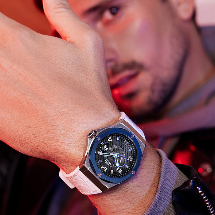 Bonest Gatti BG8701-B1 Blue Cosmos Series Automatic Watch