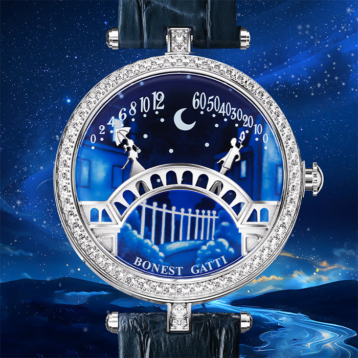 Bonest Gatti BG3004-L1 Blue Glow Series Women Watch