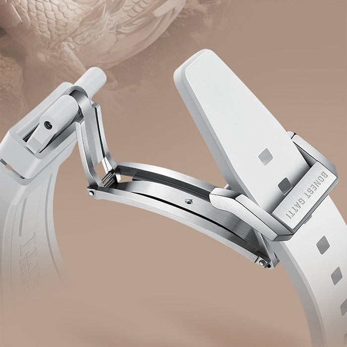 Bonest Gatti BG5003-R1 Silver Dragon Series Automatic Watch