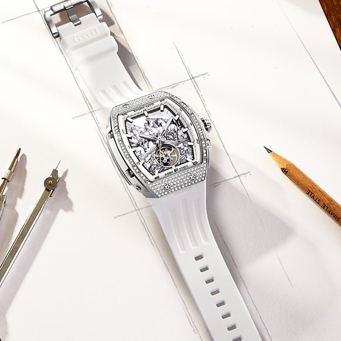 Bonest Gatti BG5006-R2 Silver Horse Series Automatic Watch
