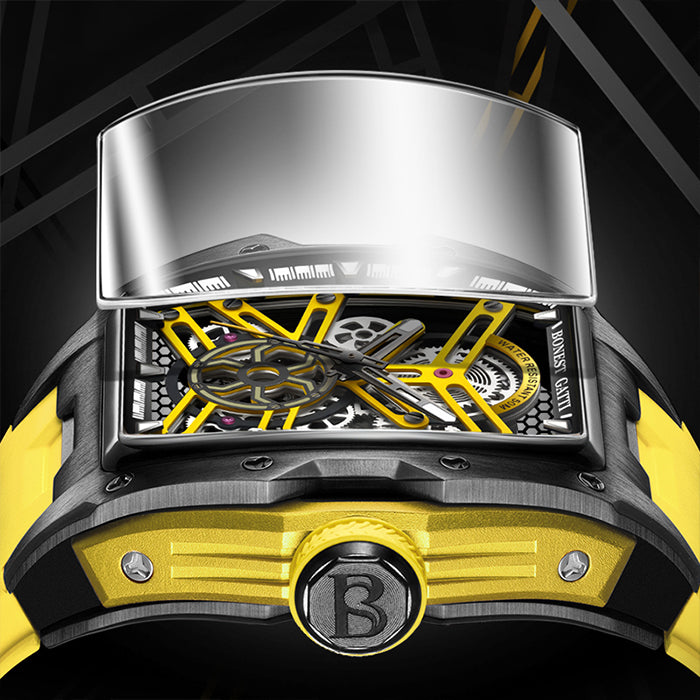 Bonest Gatti BG5502-A3 Yellow Risker Series Automatic Watch