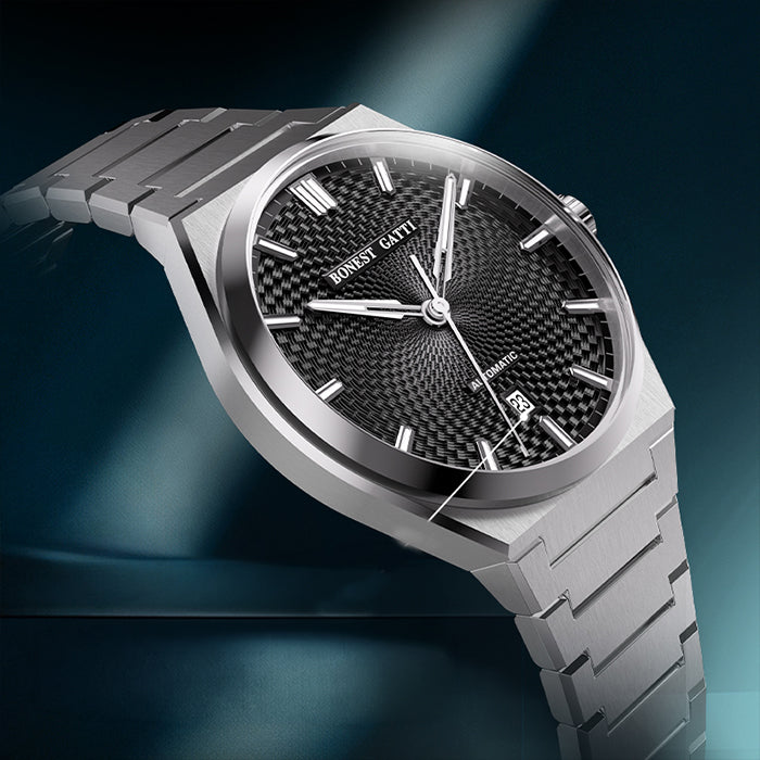 Bonest Gatti BG8012-S1 Black Classic Series Automatic Watch