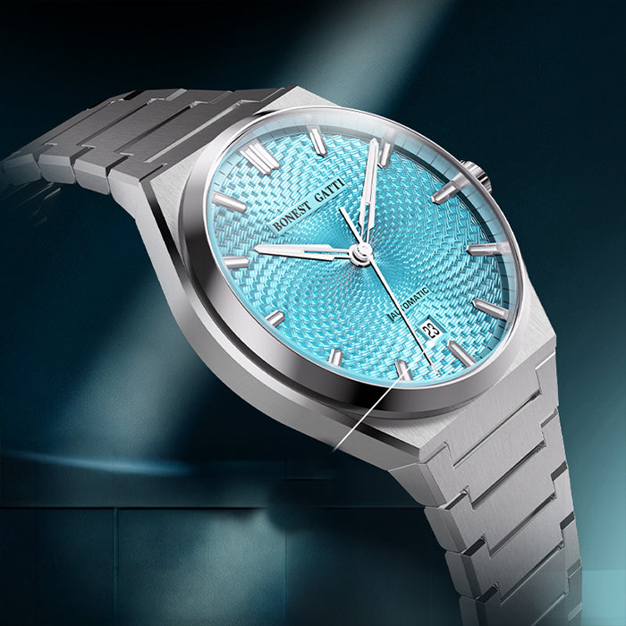 Bonest Gatti BG8012-S2 Blue Classic Series Automatic Watch