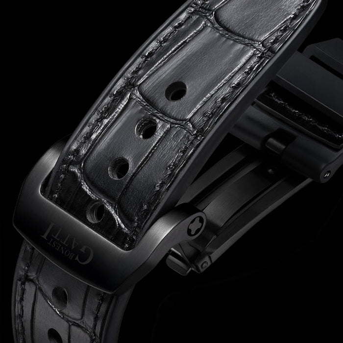 Bonest Gatti BG8701-B2 Black Cosmos Series Automatic Watch
