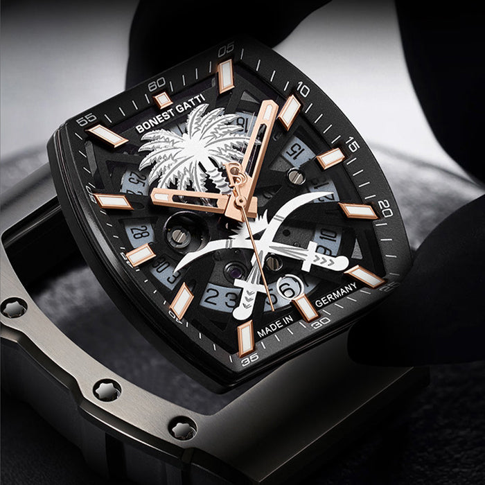 Bonest Gatti BG9904-A2 Black Extreme Series Automatic Watch