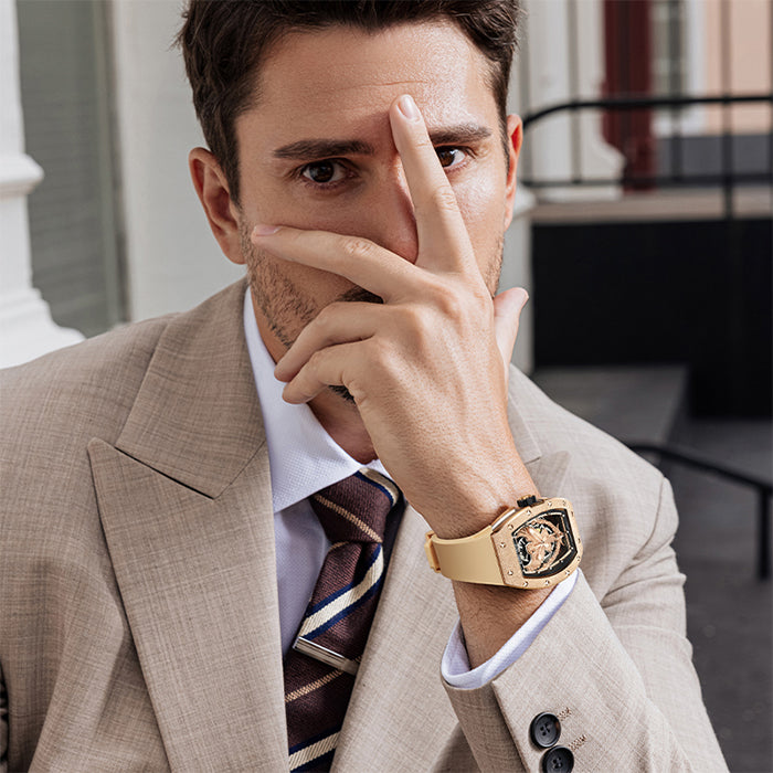 Bonest Gatti BG5002-R2 Rose Gold Eagle Series Automatic Watch