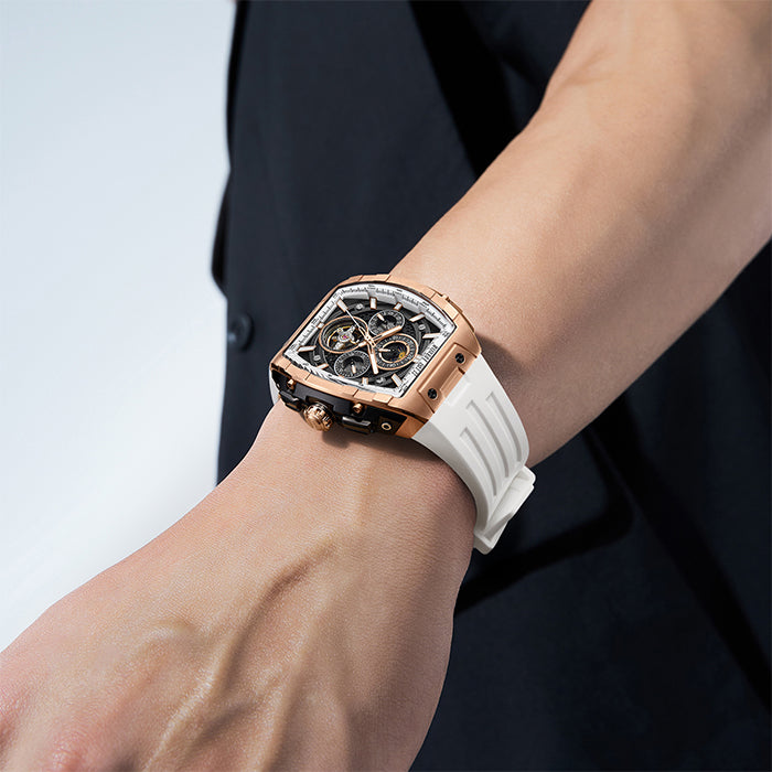 Bonest Gatti BG5005-R2 Rose Gold Chronograph Series Automatic Watch