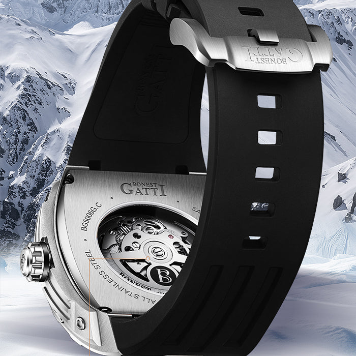 Bonest Gatti BG5006-R3 Black Horse Series Automatic Watch