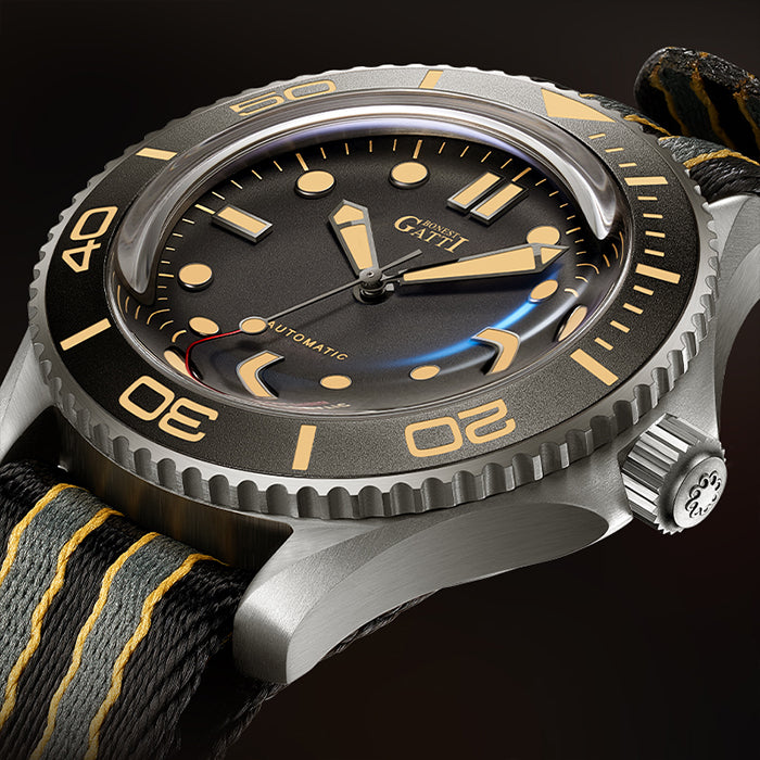 Bonest Gatti BG8001-C2 Black Classic Series Automatic Watch