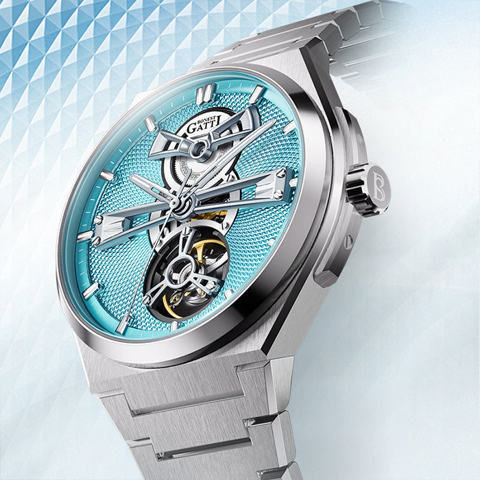 Bonest Gatti BG8014-S1 Blue Classic Series Automatic Watch