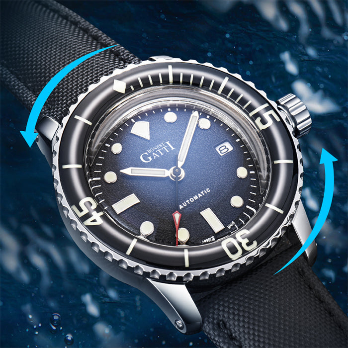 Bonest Gatti BG8002-L1 Black Classic Series Automatic Watch