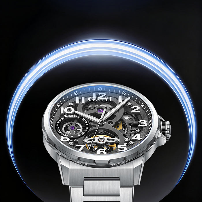 Bonest Gatti BG8010-S2 Black Classic Series Automatic Watch