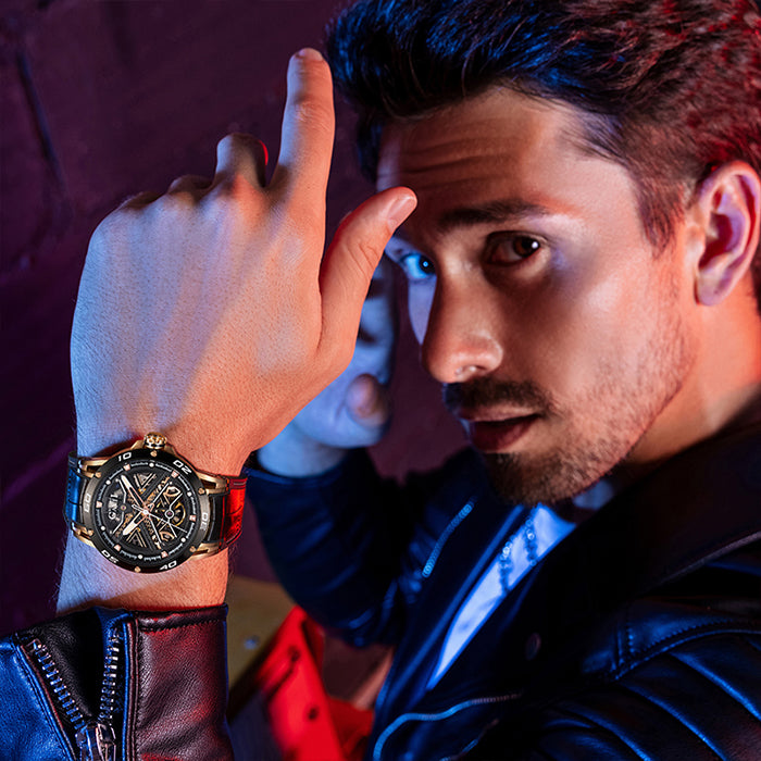 Bonest Gatti BG4601-B2 Rose Gold Cosmos Series Automatic Watch