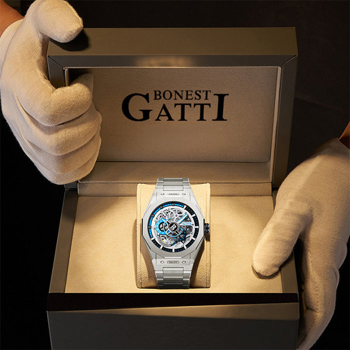 Bonest Gatti BG7601-S1 Blue Super Speed Series Automatic Watch