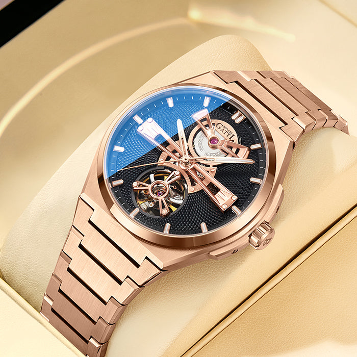 Bonest Gatti BG8014-S3 Rose Gold Classic Series Automatic Watch