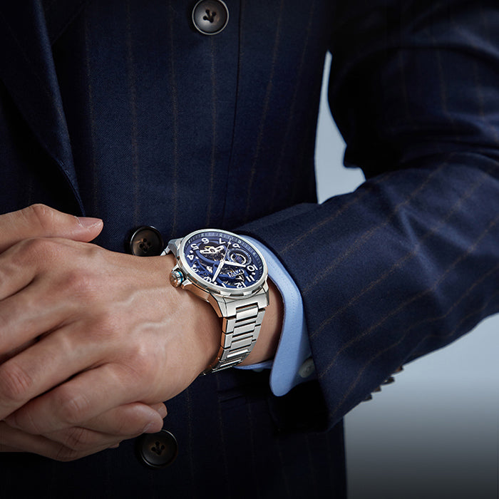 Bonest Gatti BG8010-S1 Blue Classic Series Automatic Watch