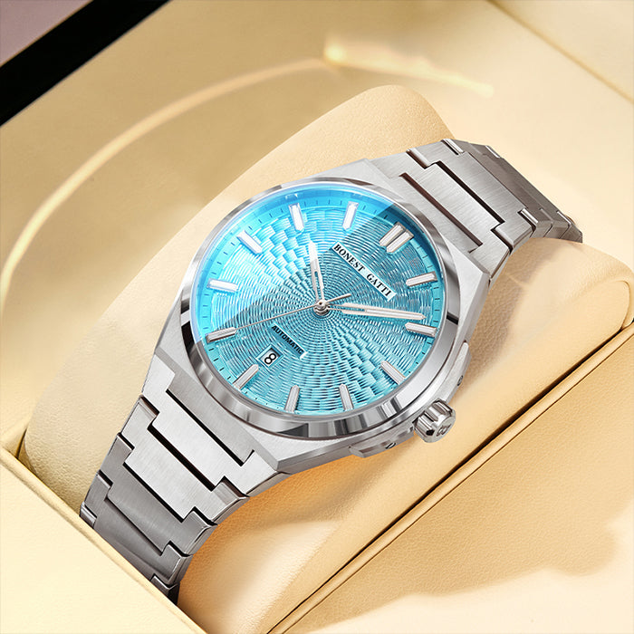 Bonest Gatti BG8012-S2 Blue Classic Series Automatic Watch
