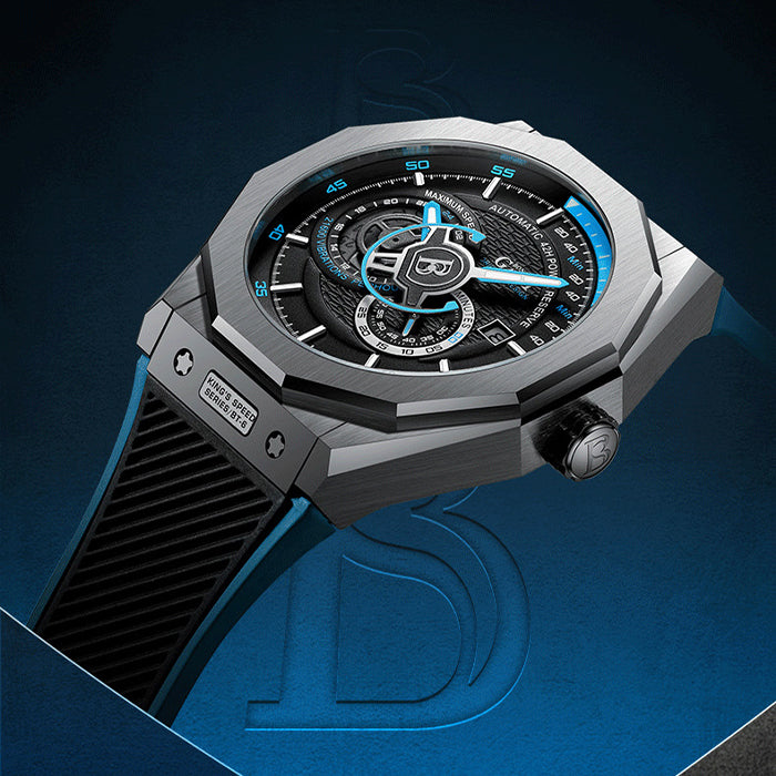 Bonest Gatti BG8601-A1 Blue Speed Series Automatic Watch
