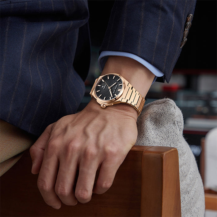 Bonest Gatti BG8012-S3 Rose Gold Classic Series Automatic Watch