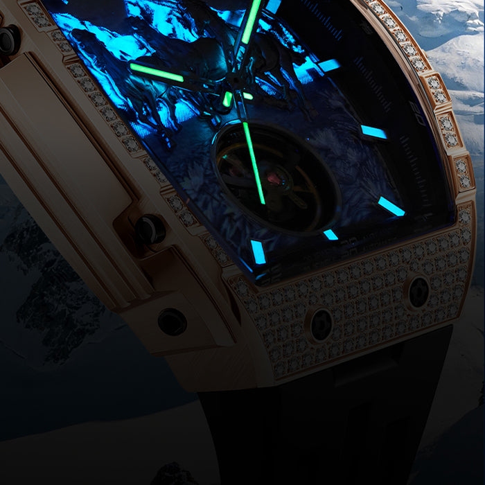 Bonest Gatti BG5006-R1 Rose Gold Horse Series Automatic Watch