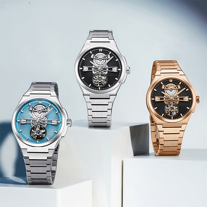 Bonest Gatti BG8014-S3 Rose Gold Classic Series Automatic Watch