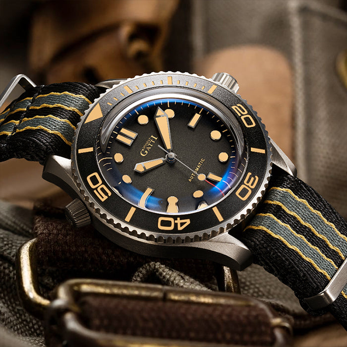 Bonest Gatti BG8001-C2 Black Classic Series Automatic Watch