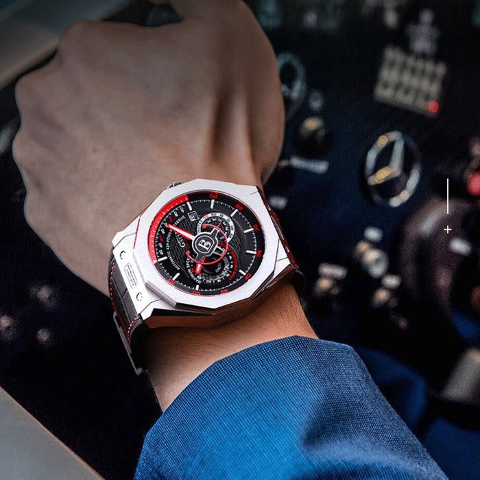 Bonest Gatti BG8601-B3 Red Speed Series Automatic Watch