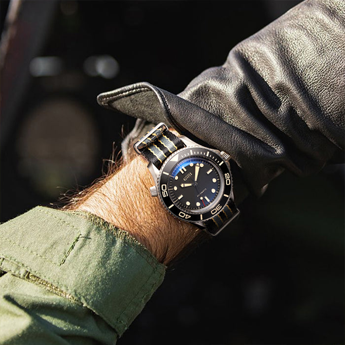 Bonest Gatti BG8001-C2 Black Classic Series Automatic Watch