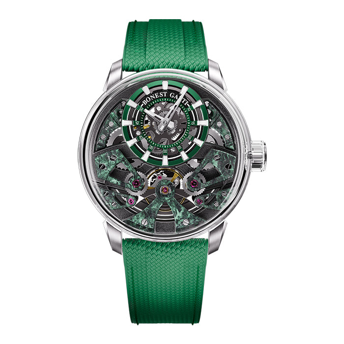 Bonest Gatti BG4002-R3 Green Exoskeleton Series Automatic Watch