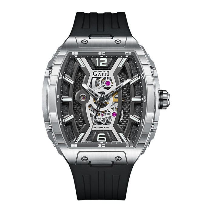 Bonest Gatti BG5601-A2 Silver Sword Series Automatic Watch