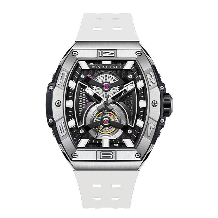 Bonest Gatti BG5701-A3 White Cosmos Series Automatic Watch