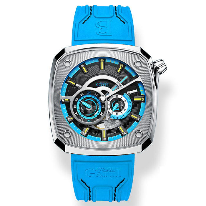 Bonest Gatti BG6601-A1 Blue Cosmos Series Automatic Watch