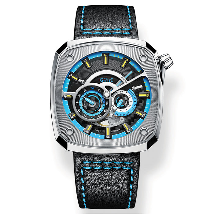 Bonest Gatti BG6601-B1 Blue Cosmos Series Automatic Watch