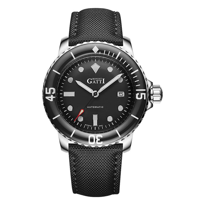 Bonest Gatti BG8002-L1 Black Classic Series Automatic Watch