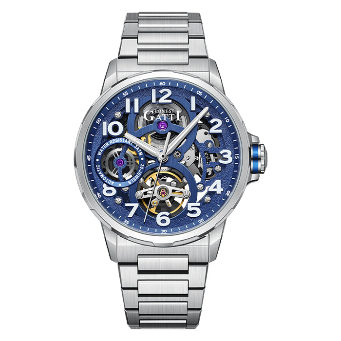 Bonest Gatti BG8010-S1 Blue Classic Series Automatic Watch