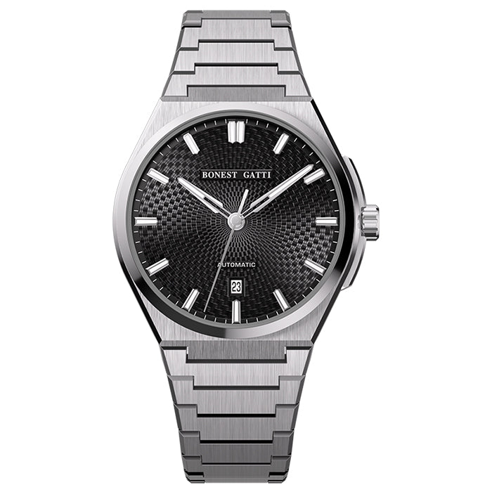 Bonest Gatti BG8012-S1 Black Classic Series Automatic Watch