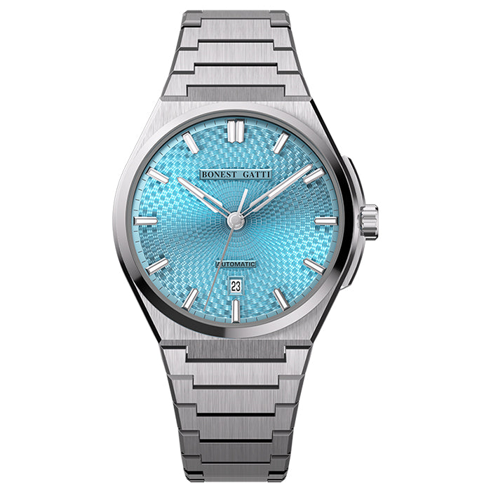 Bonest Gatti BG8012-S2 Blue Classic Series Automatic Watch
