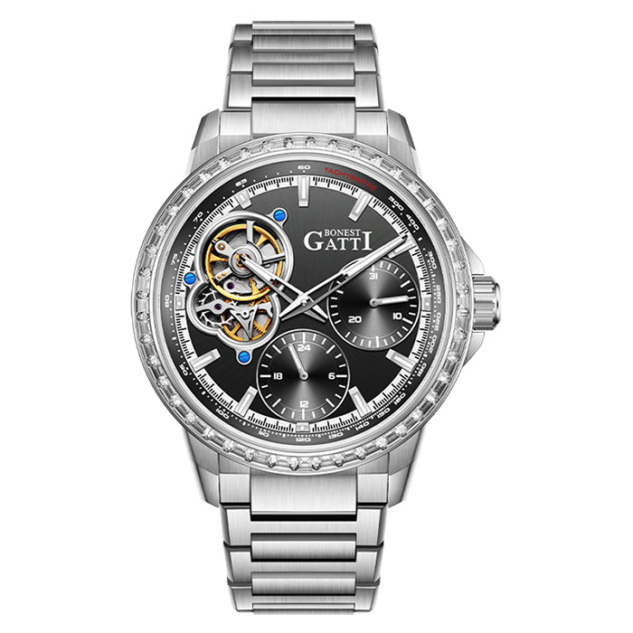 Bonest Gatti BG8802-S1 Black Classic Series Automatic Watch