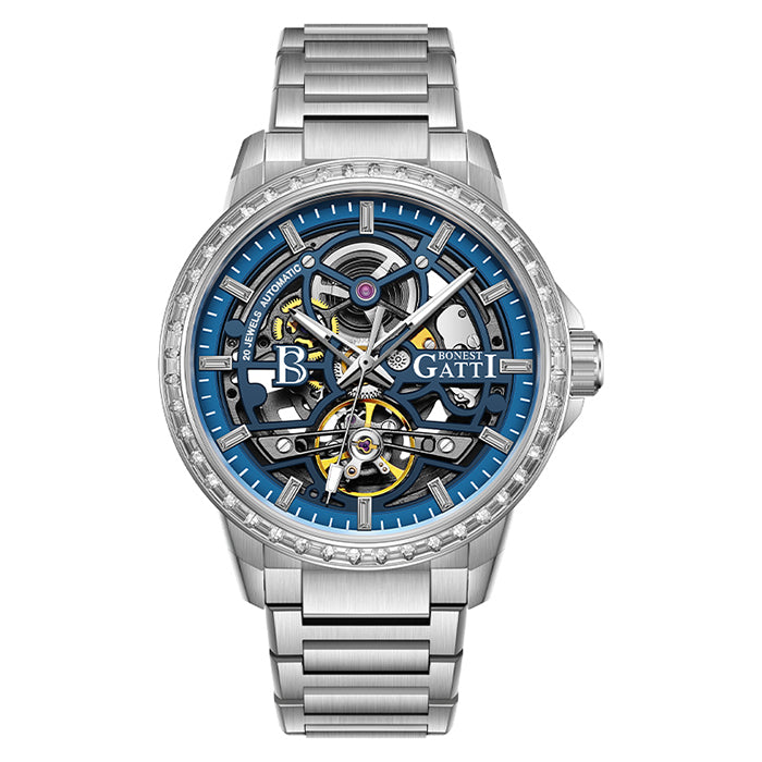 Bonest Gatti BG8803-S1 Blue Classic Series Automatic Watch