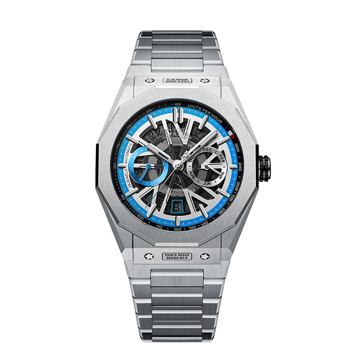 Bonest Gatti BG9601-S1 Blue King Speed Series Automatic Watch