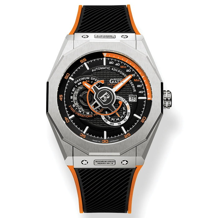 Bonest Gatti BG8601-A2 Orange Speed Series Automatic Watch