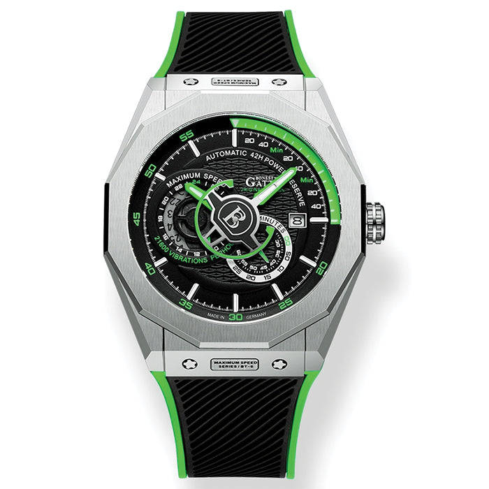 Bonest Gatti BG8601-A5 Green Speed Series Automatic  Watch