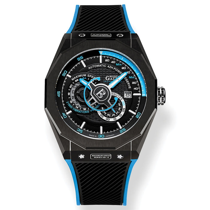 Bonest Gatti BG8601-A6 Black Speed Series Automatic Watch
