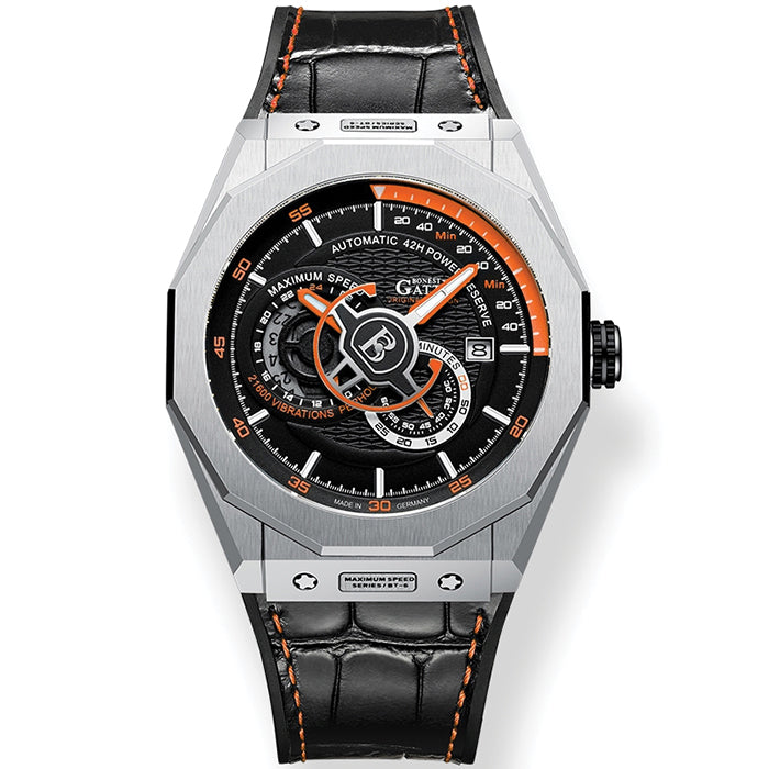 Bonest Gatti BG8601-B2 Orange Speed Series Automatic Watch