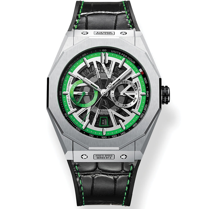 Bonest Gatti BG9601-B5 Green King Speed Series Automatic Watch