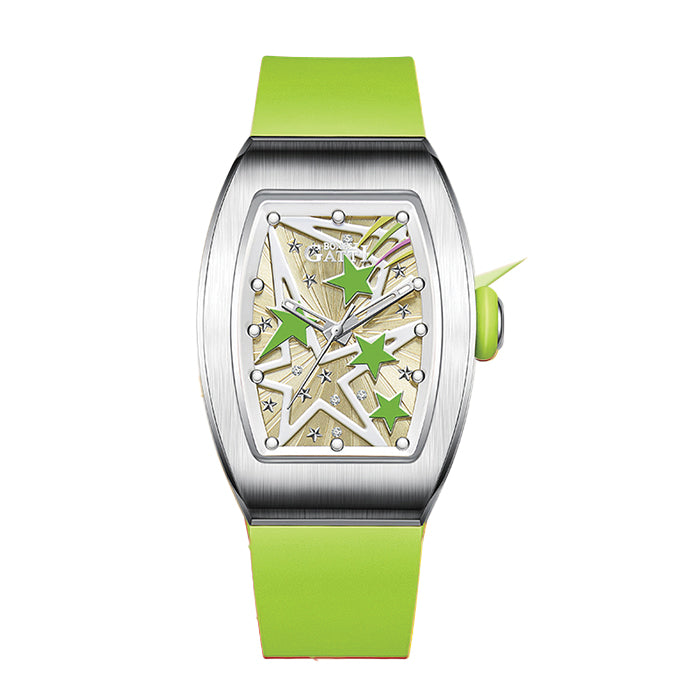 Bonest Gatti BG8901-L1 Green Glow Series Automatic Women Watch