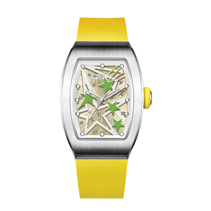 Bonest Gatti BG8901-L3 Yellow Glow Series Automatic Women Watch