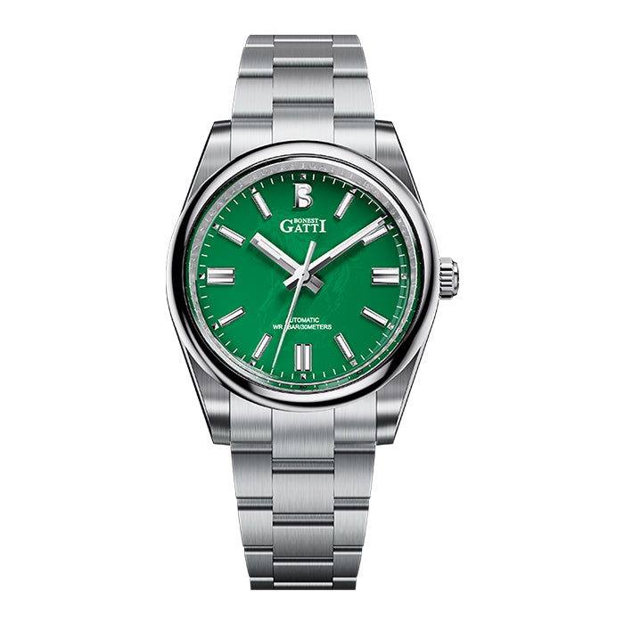 Bonest Gatti BG8015-S3 OP Green Classic Series Automatic Watch